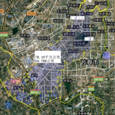 吉林省長春市建成區(qū)排名,南關區(qū)最大,雙陽區(qū)最小,了解一下?